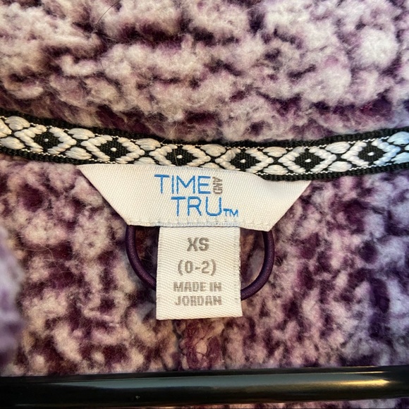 Time and Tru XS Purple Sweater - Picture 3 of 9